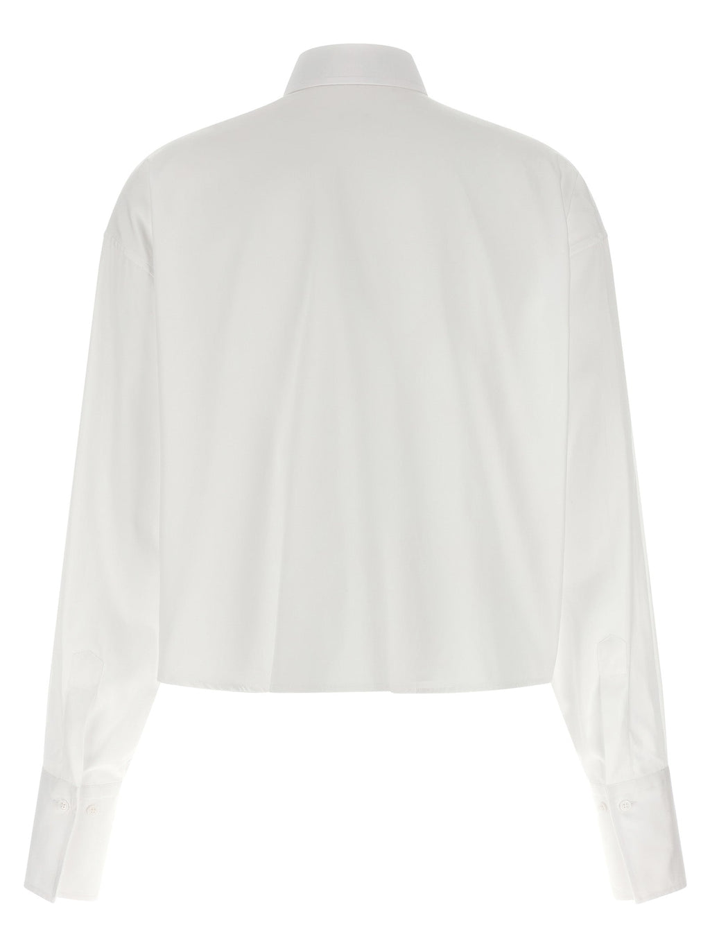 Ermanno Scervino White Cotton Blouse