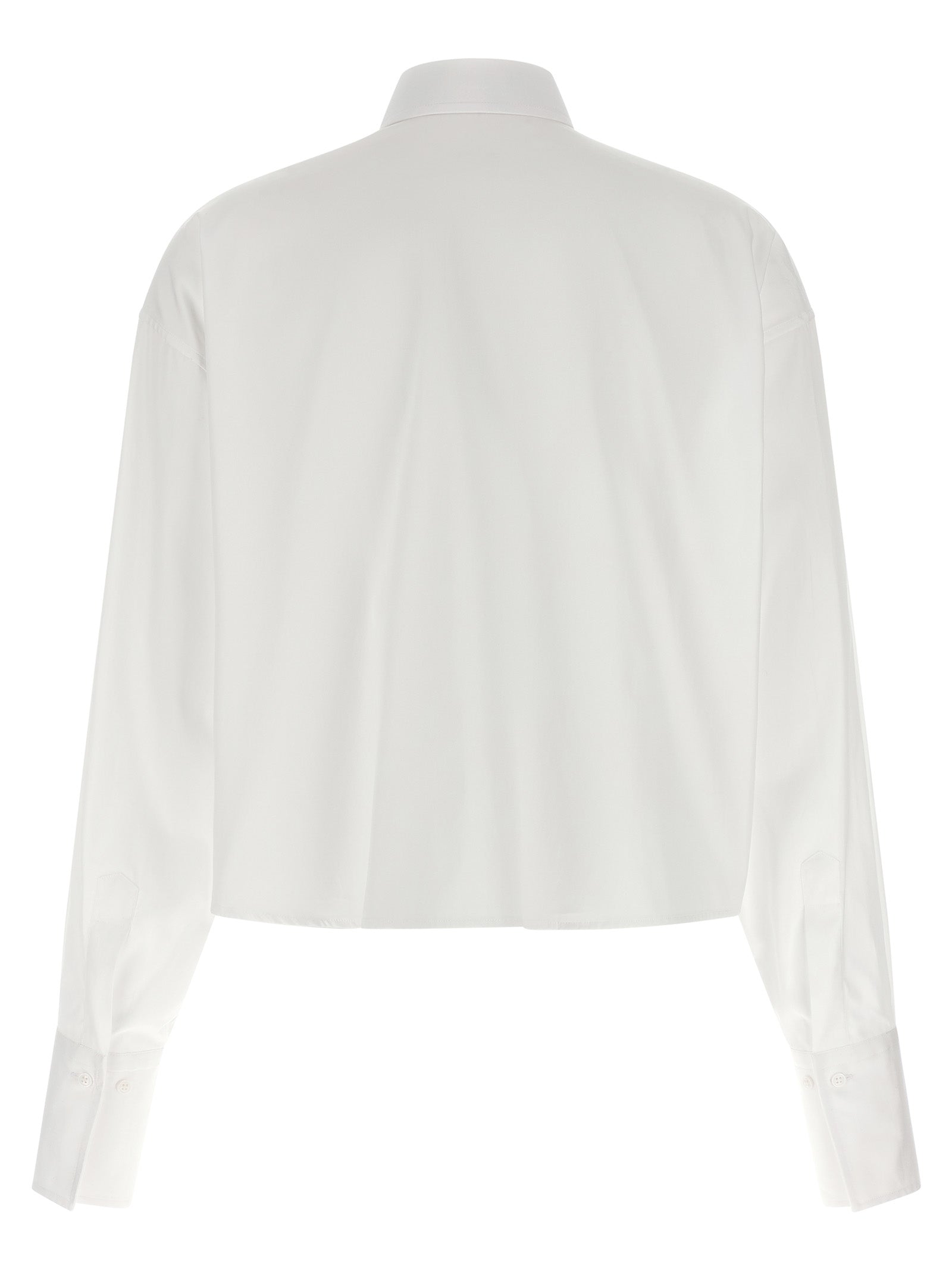 Ermanno Scervino White Cotton Blouse