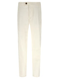Brunello Cucinelli White Cotton Casual Pants