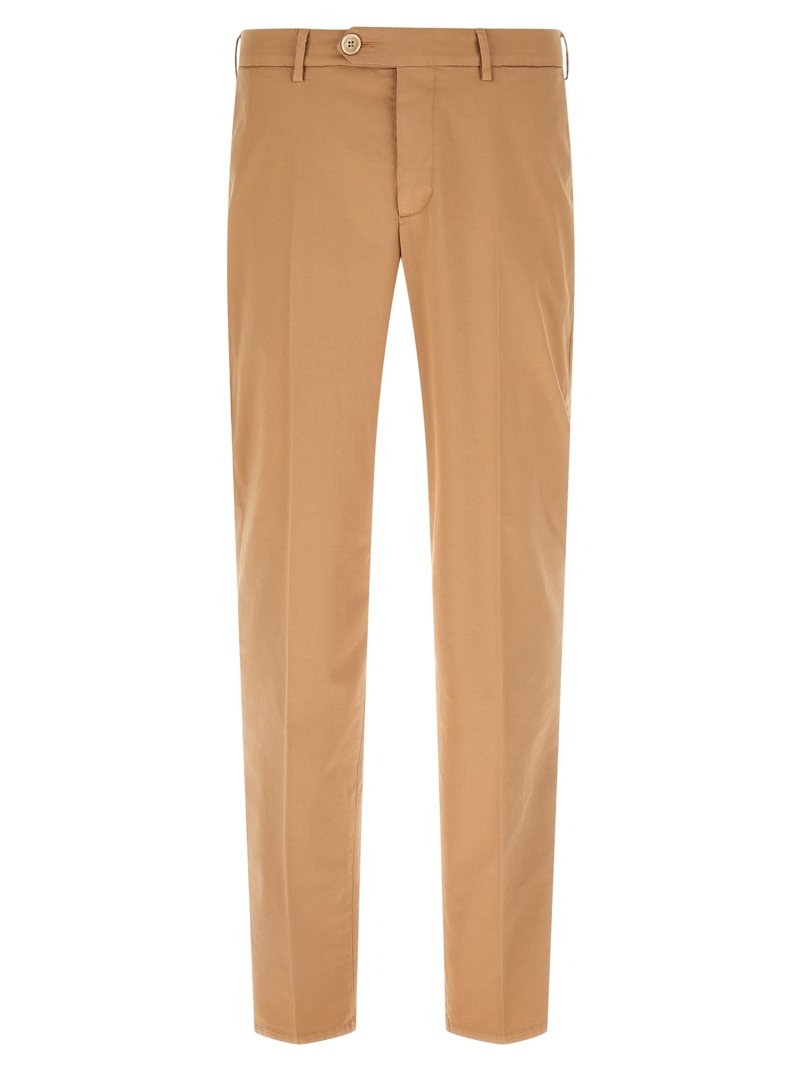 Brunello Cucinelli Beige Cotton Casual Pants