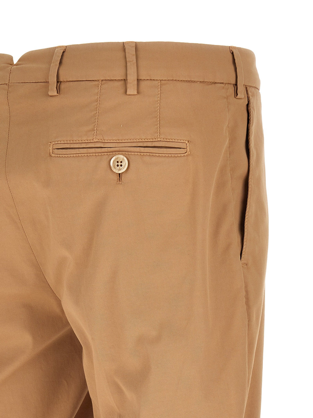 Brunello Cucinelli Beige Cotton Casual Pants