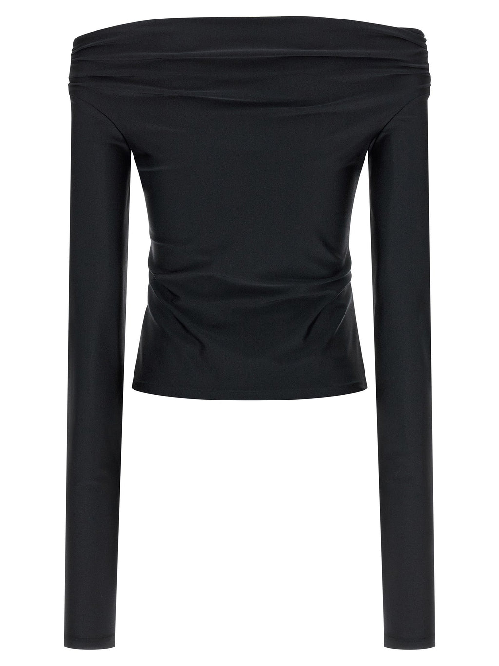 The Andamane Black Polyamide Tank Tops