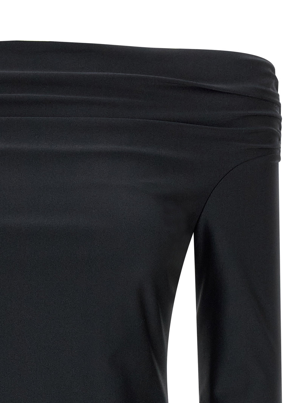 The Andamane Black Polyamide Tank Tops