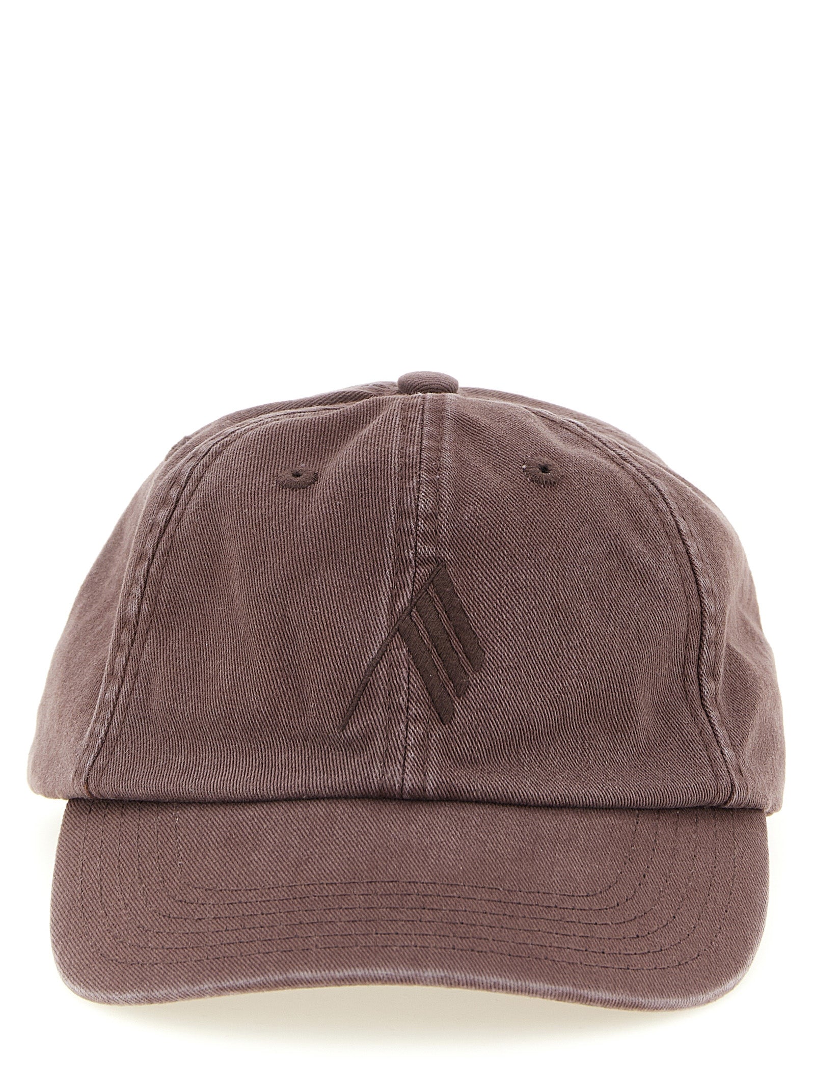 The Attico Brown Cotton Cap (Baseball Hat)