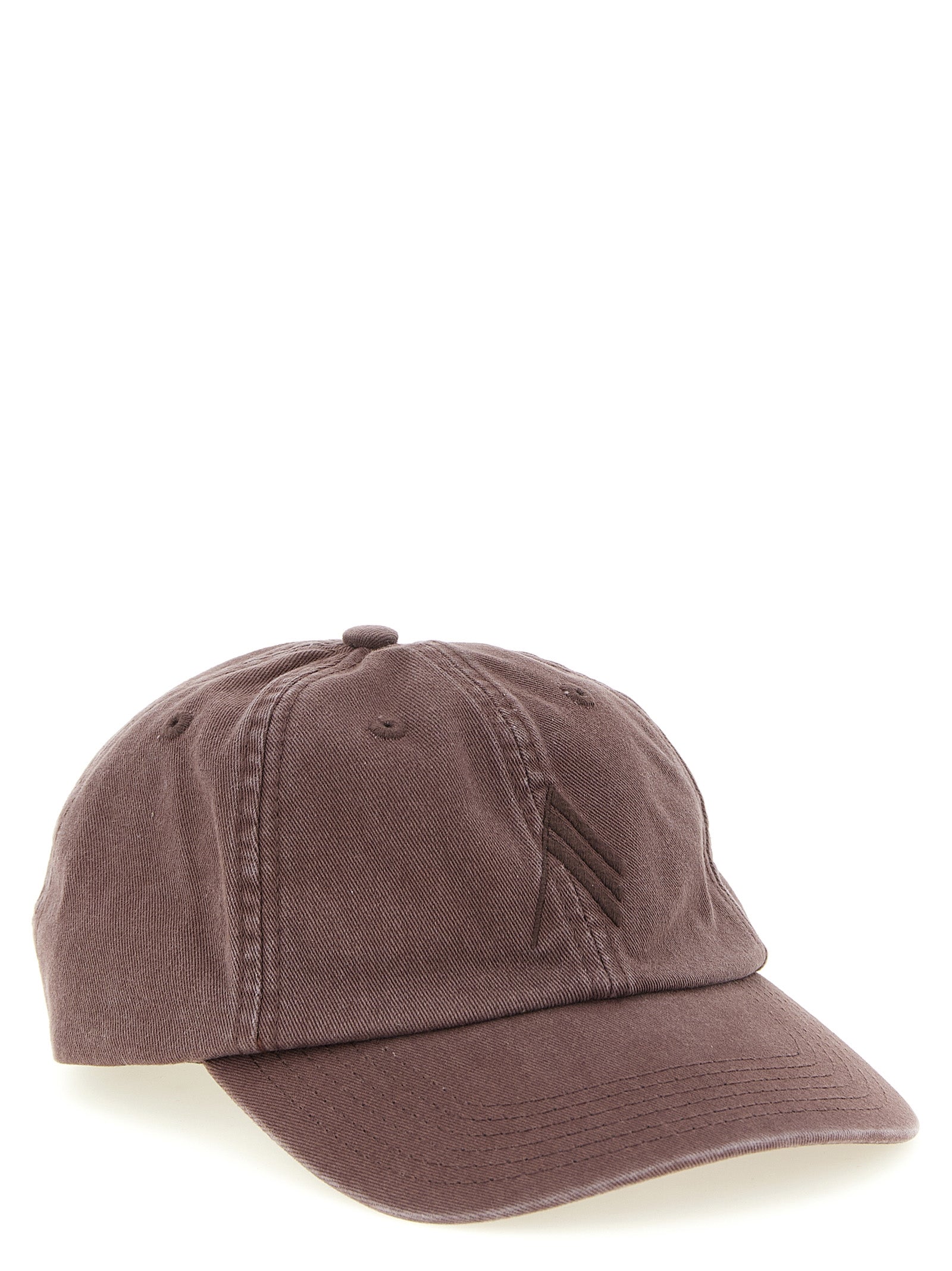 The Attico Brown Cotton Cap (Baseball Hat)