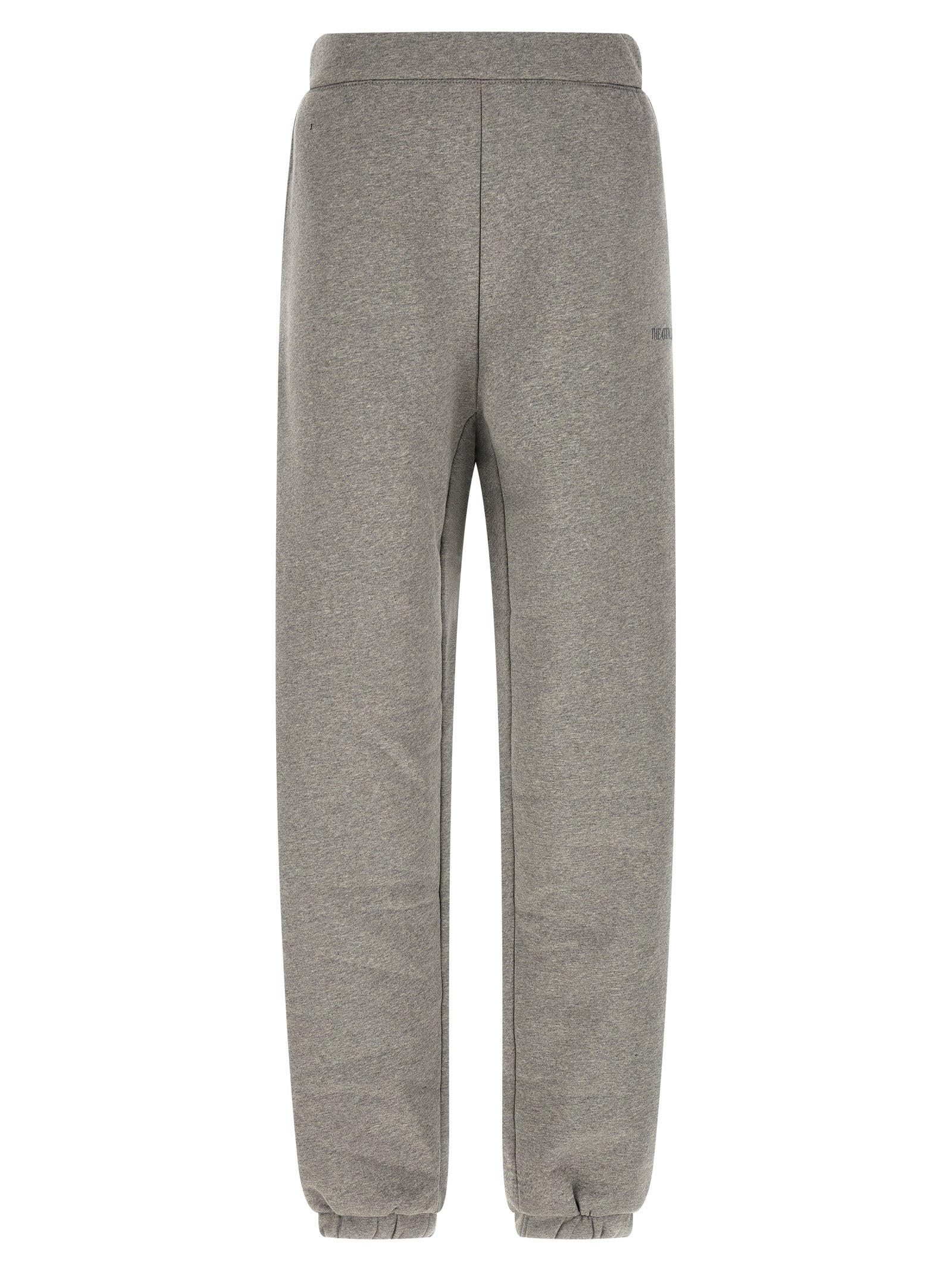 The Attico Gray Cotton Joggers (Workout Pants)