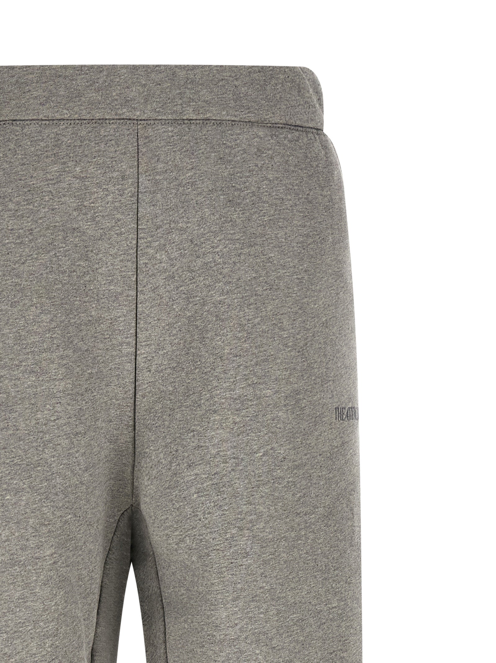 The Attico Gray Cotton Joggers (Workout Pants)
