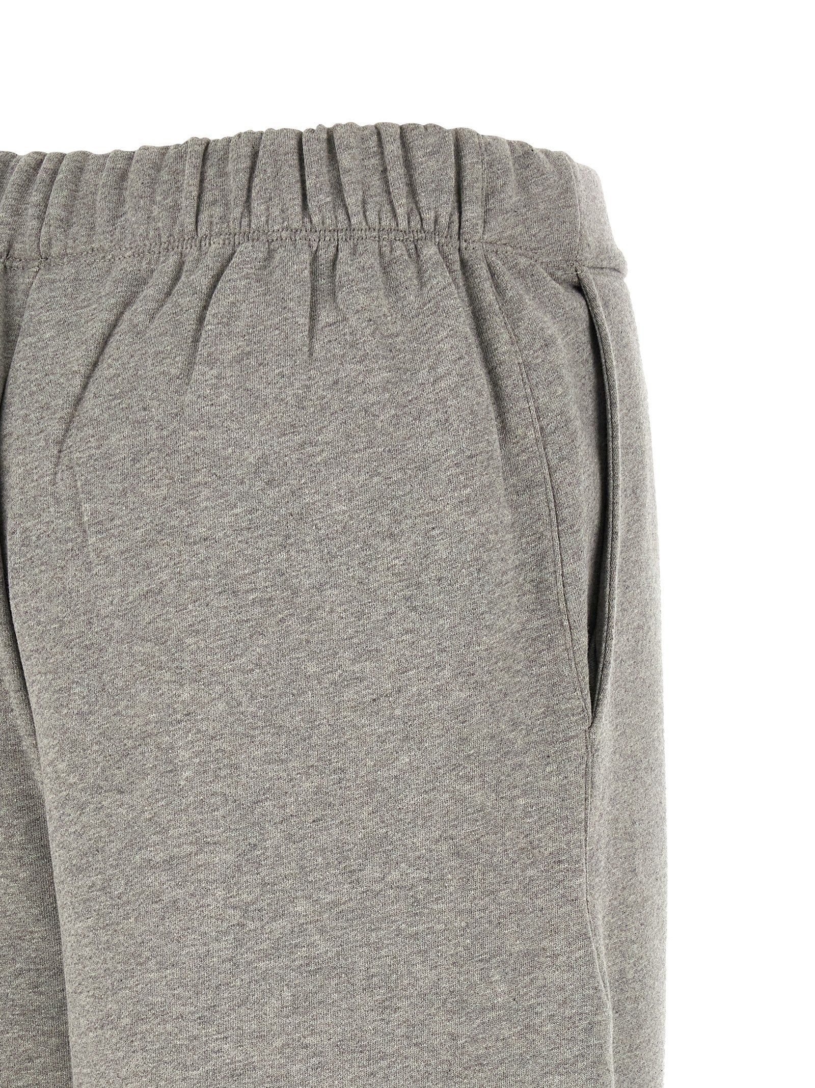 The Attico Gray Cotton Joggers (Workout Pants)