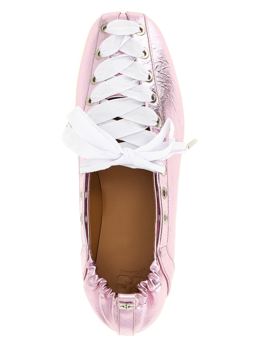 Ganni Multicolor Polyethylene Ballet Flats