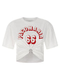 Paco Rabanne White Cotton T-Shirt