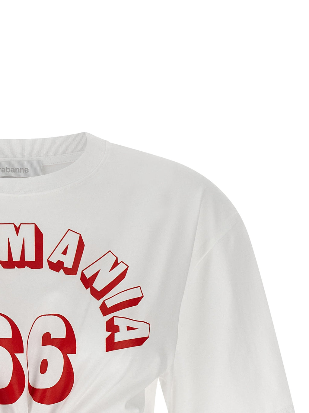 Paco Rabanne White Cotton T-Shirt