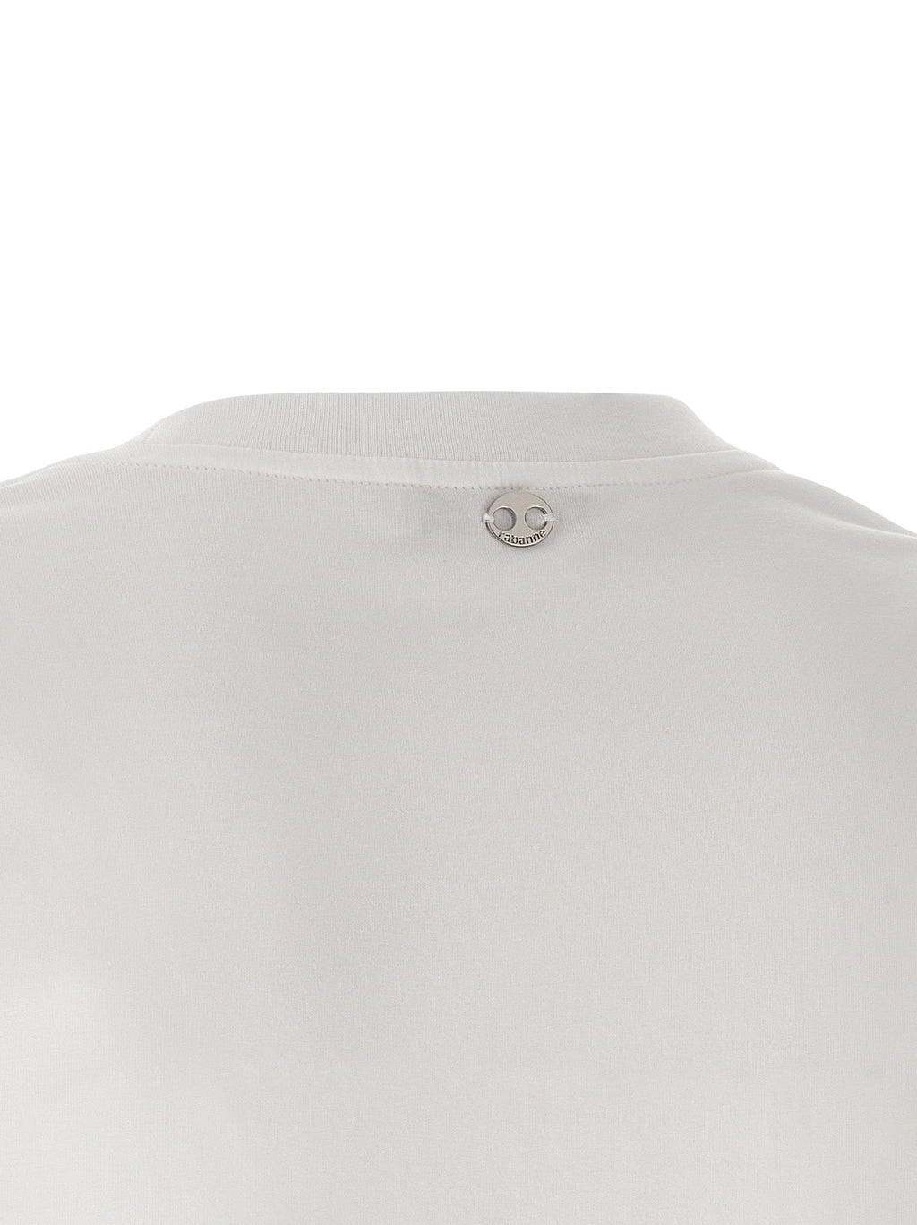 Paco Rabanne White Cotton T-Shirt