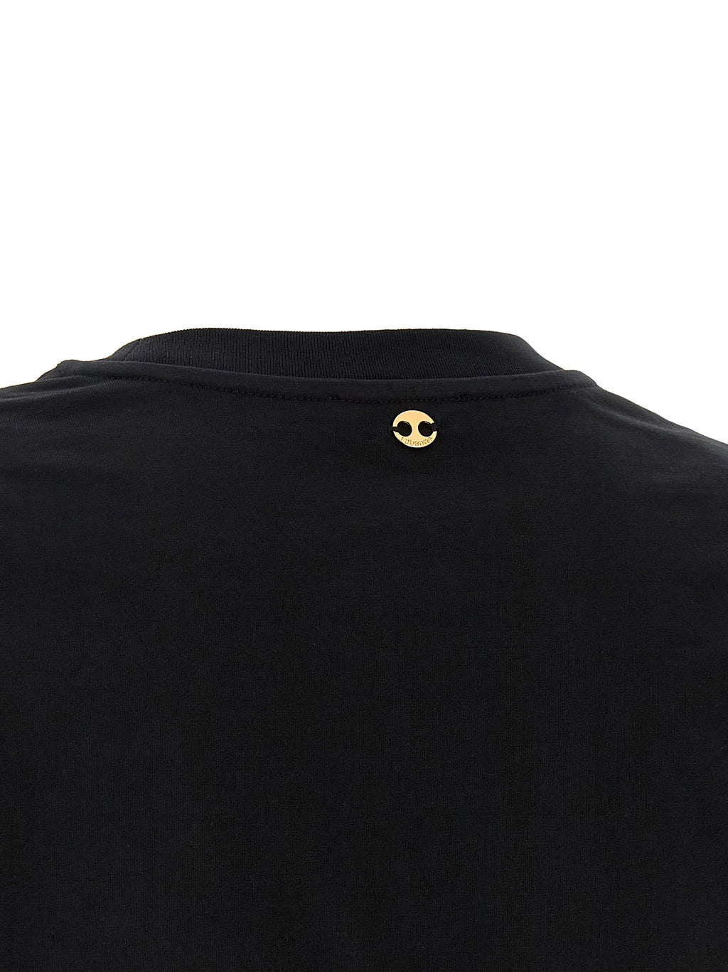 Paco Rabanne Black Cotton T-Shirt