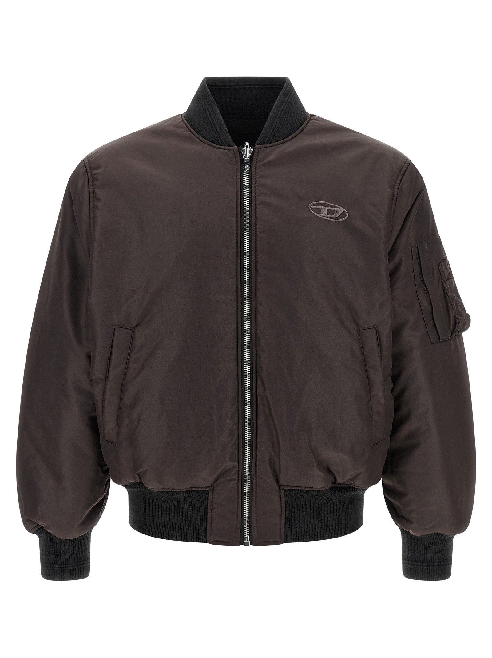 Diesel Black Polyamide Bomber