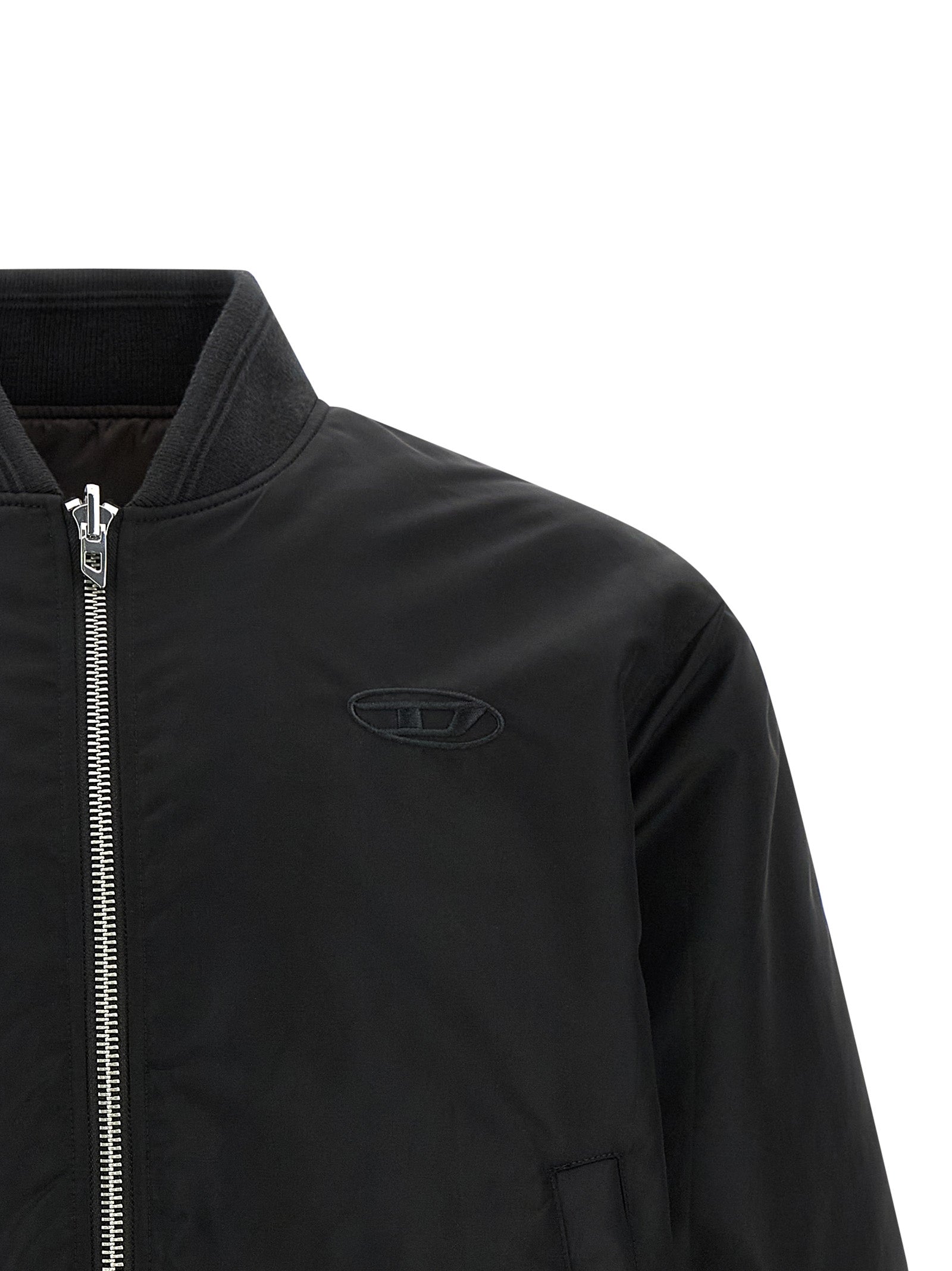 Diesel Black Polyamide Bomber