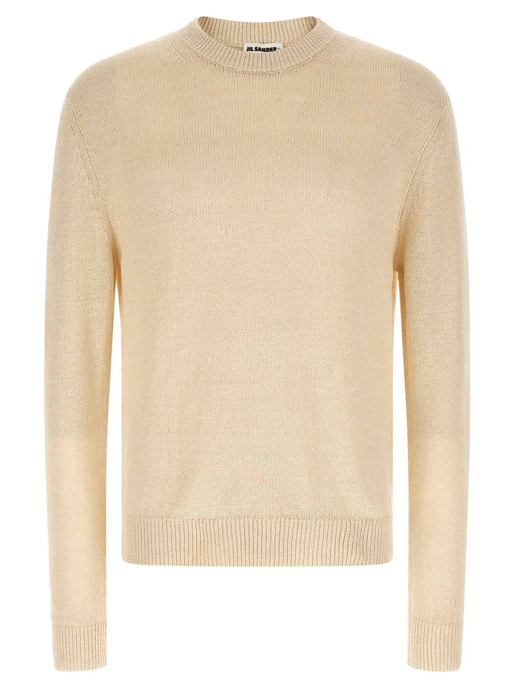 Jil Sander Beige Hemp Cardigan