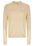 Jil Sander Beige Hemp Cardigan