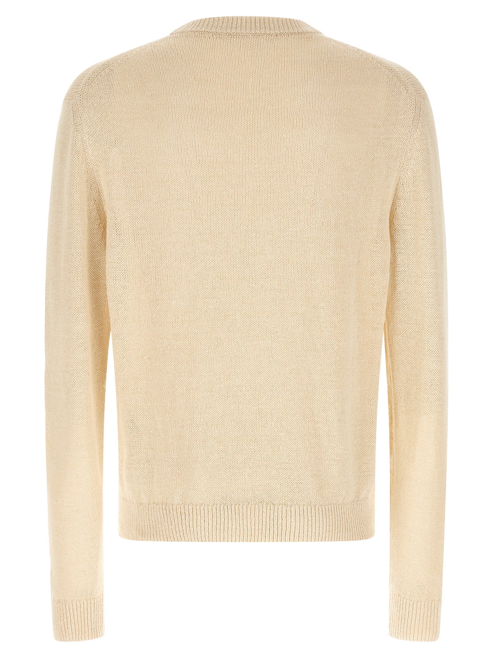 Jil Sander Beige Hemp Cardigan