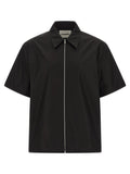 Jil Sander Black Cotton Blouse