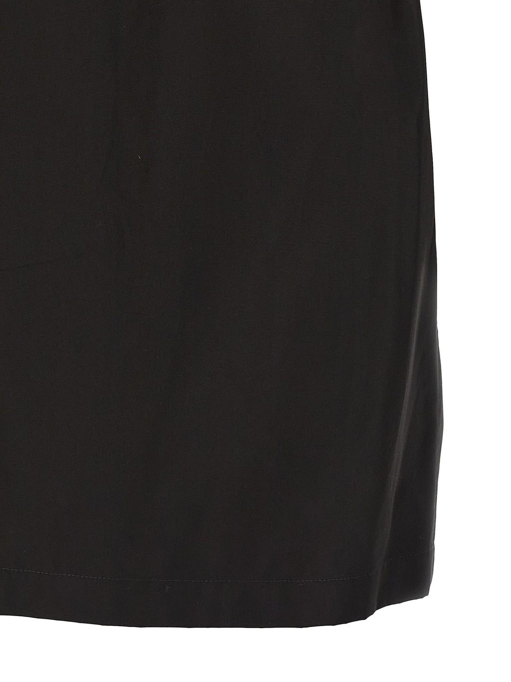 Jil Sander Black Cotton Blouse