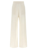 Max Mara White Cashmere Casual Pants