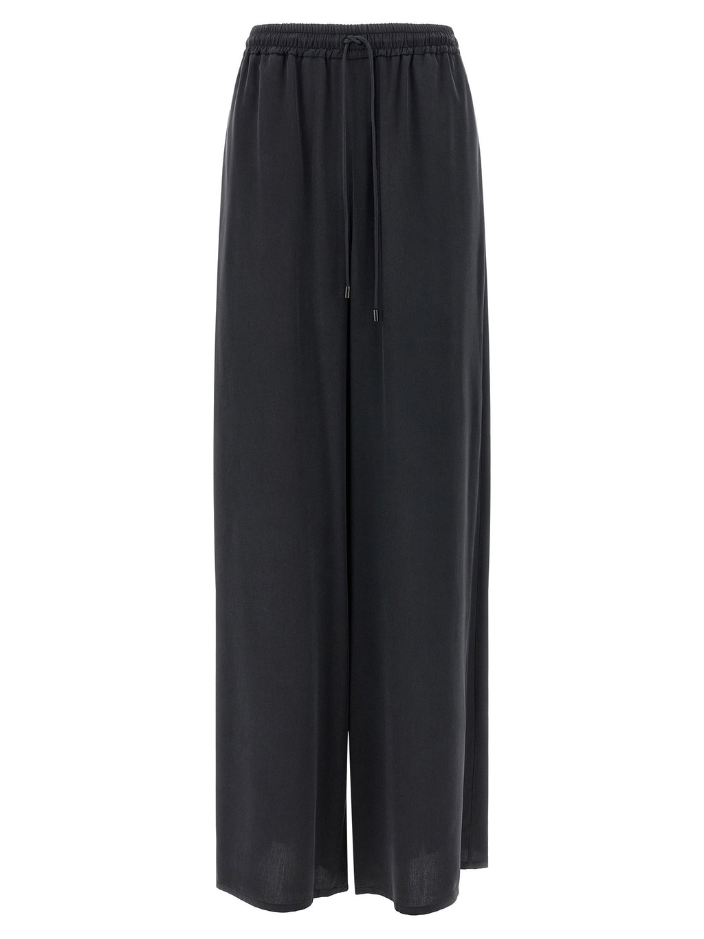 Max Mara Blue Silk Casual Pants