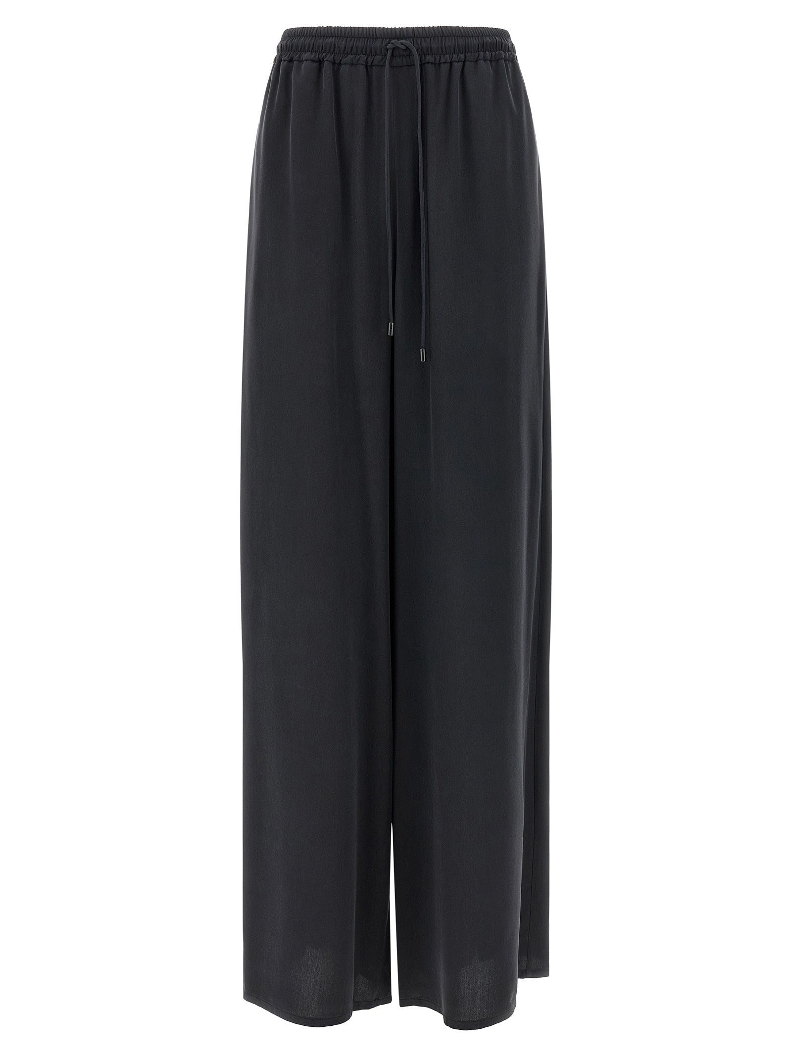 Max Mara Blue Silk Casual Pants