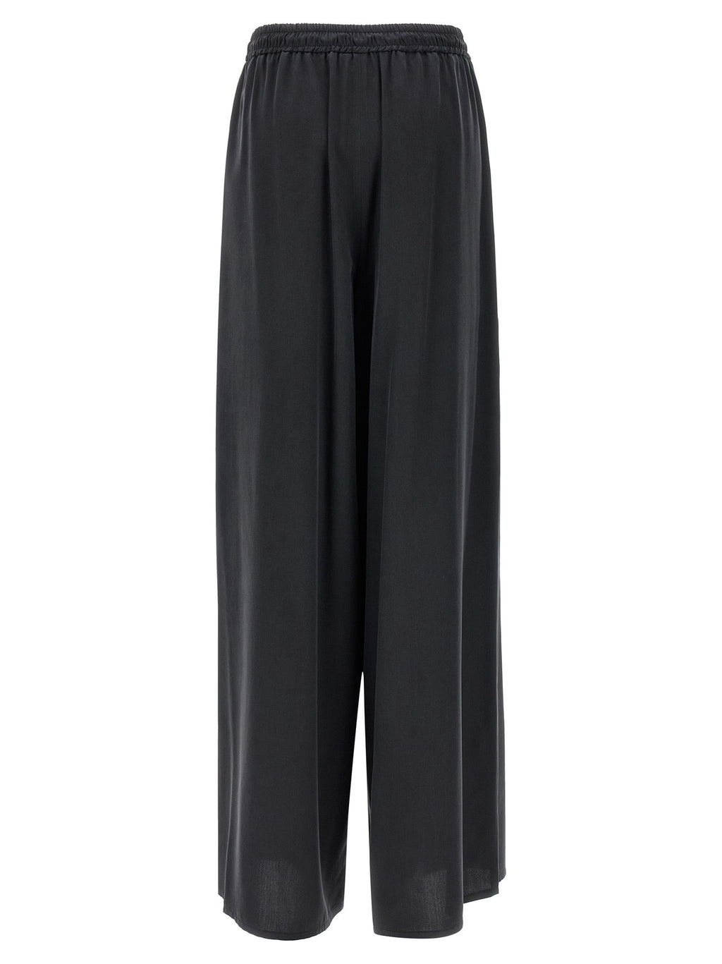 Max Mara Blue Silk Casual Pants