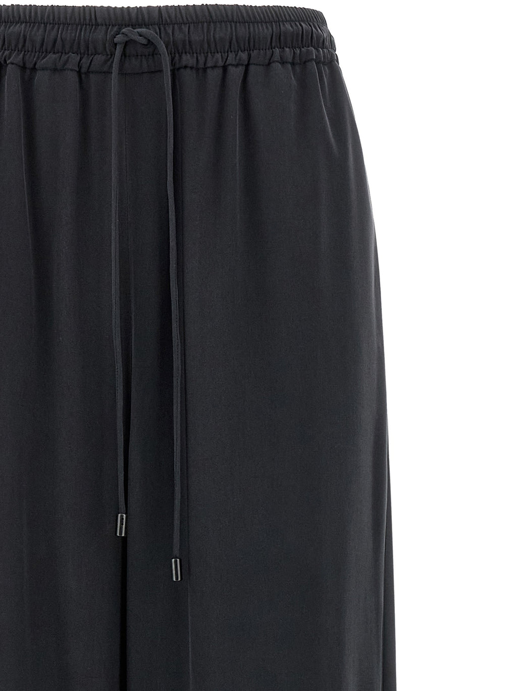 Max Mara Blue Silk Casual Pants