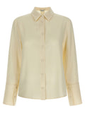 Max Mara White Silk Blouse