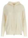 Max Mara White Cashmere Cardigan
