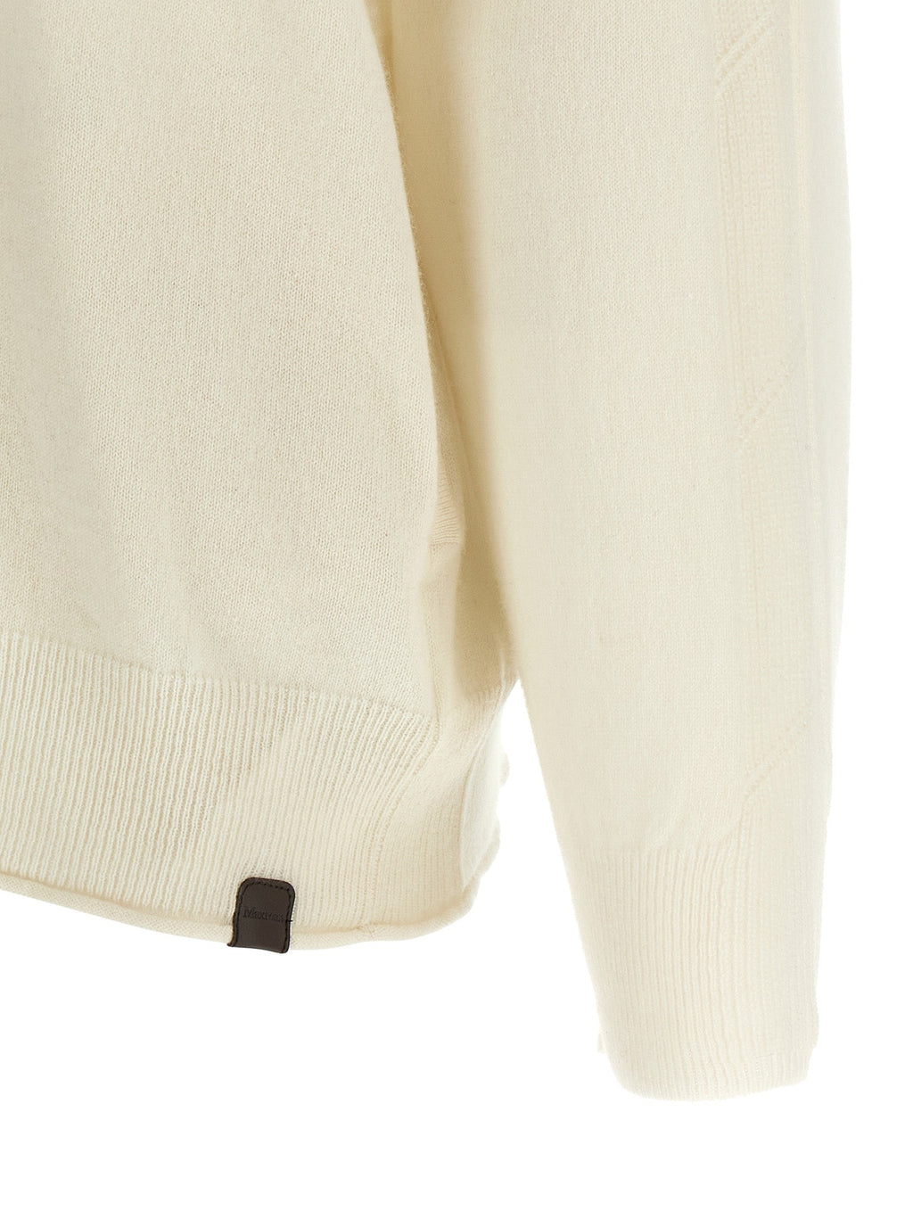 Max Mara White Cashmere Cardigan