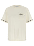 Ferragamo Beige Cotton T-Shirt