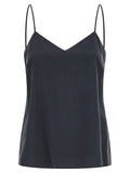 Max Mara Gray Silk Sleeveles T-Shirt