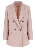 Max Mara Multicolor Virgin Wool Blazer
