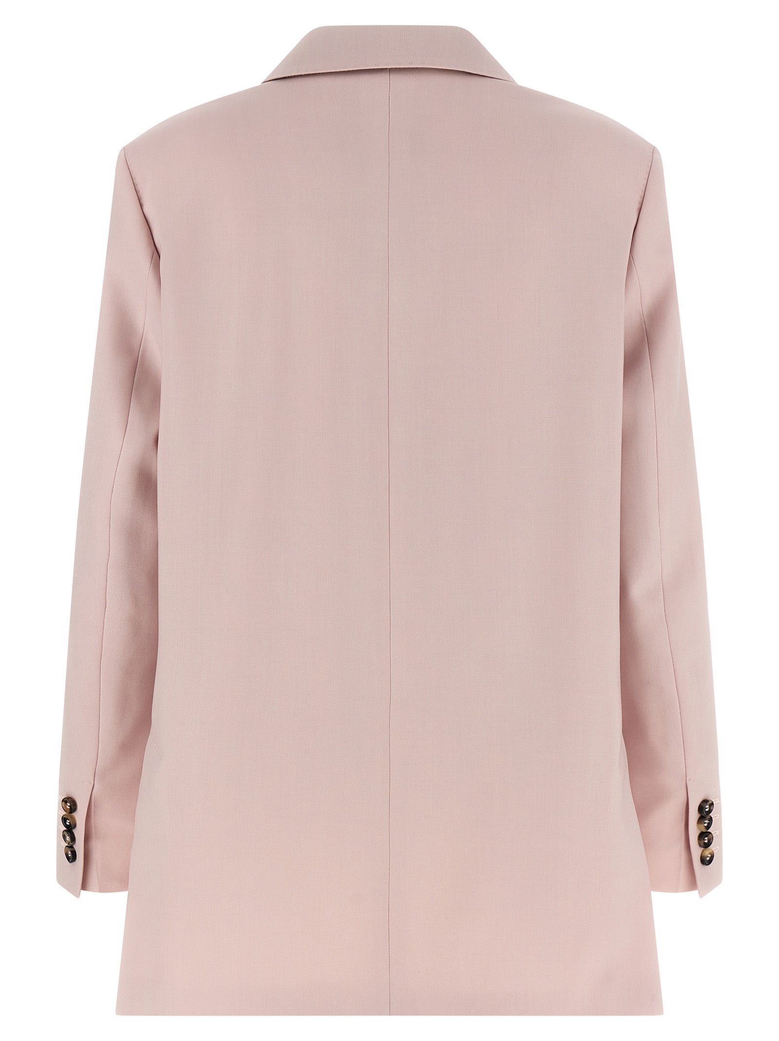 Max Mara Multicolor Virgin Wool Blazer