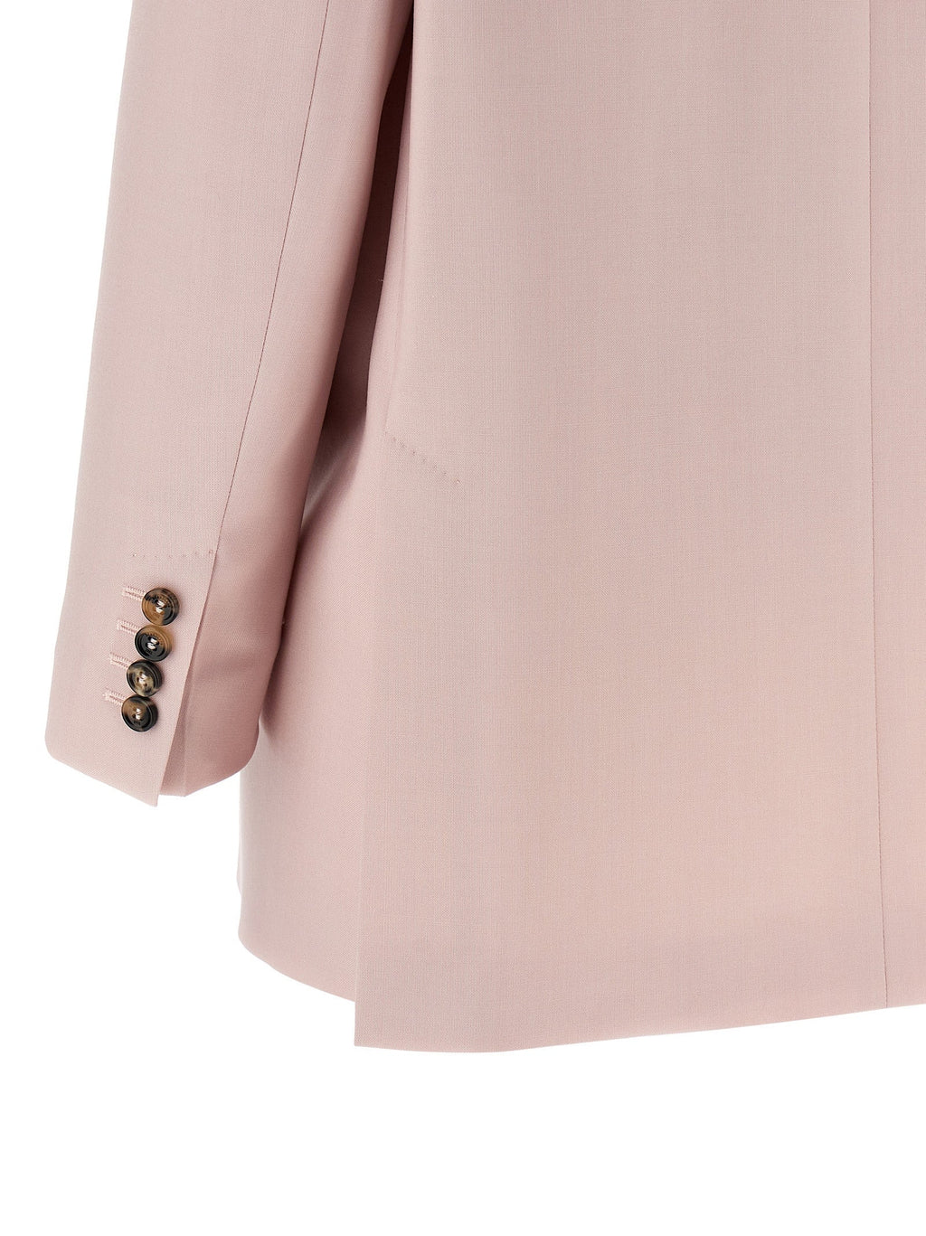 Max Mara Multicolor Virgin Wool Blazer