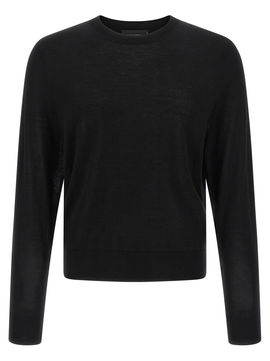 Dsquared² Black Wool Cardigan