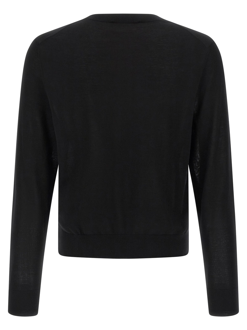 Dsquared² Black Wool Cardigan
