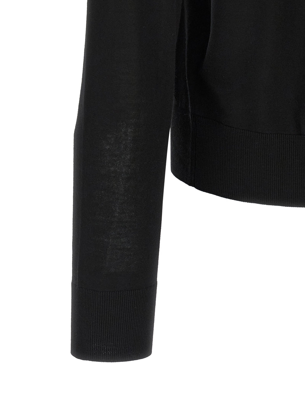 Dsquared² Black Wool Cardigan
