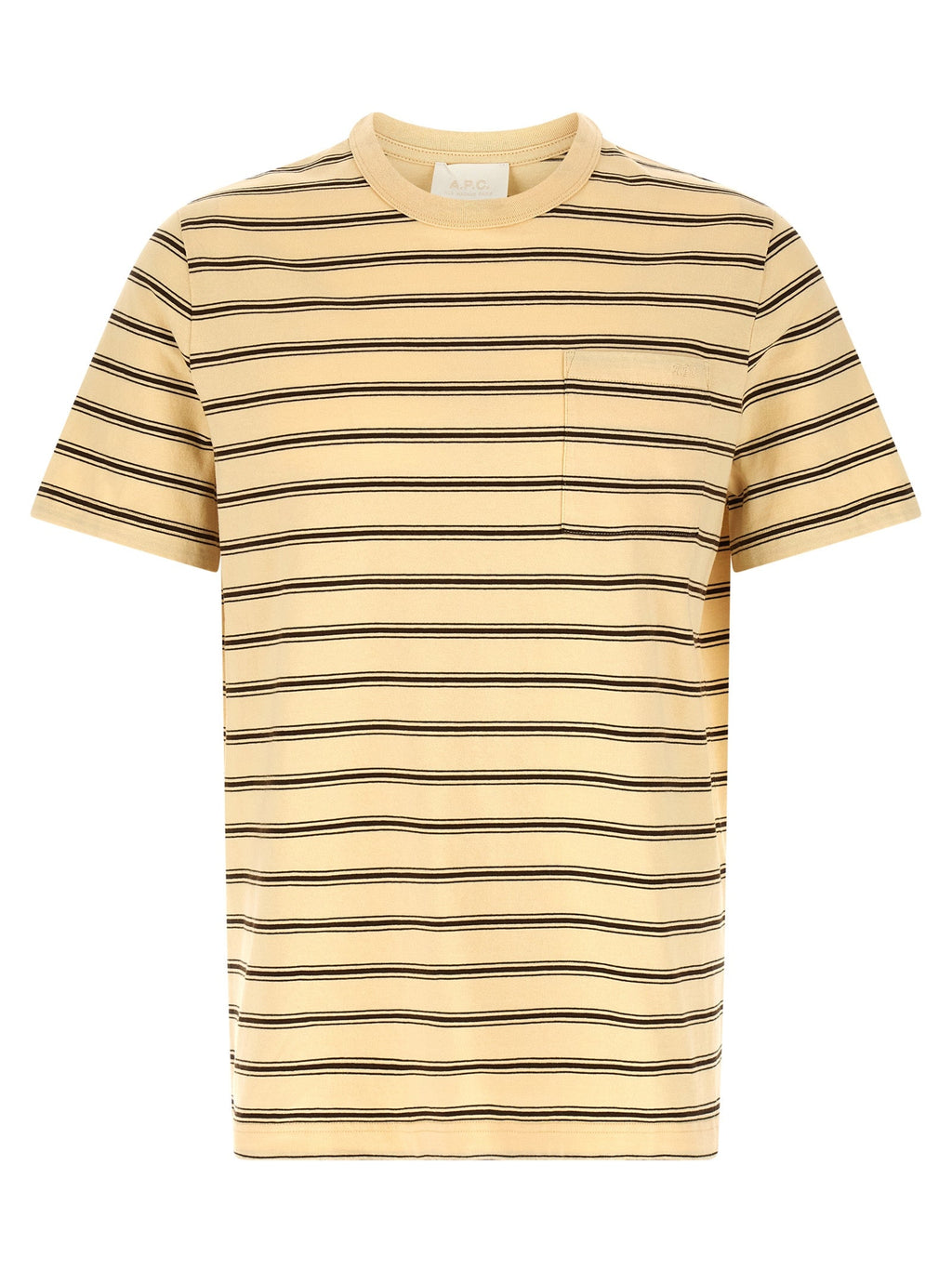 A.P.C. Beige Cotton T-Shirt