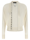 Fabiana Filippi White Cashmere Cardigan