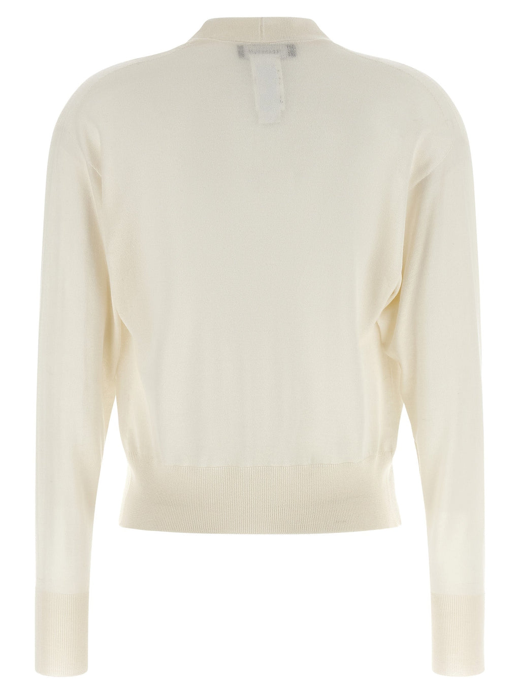 Fabiana Filippi White Cashmere Cardigan