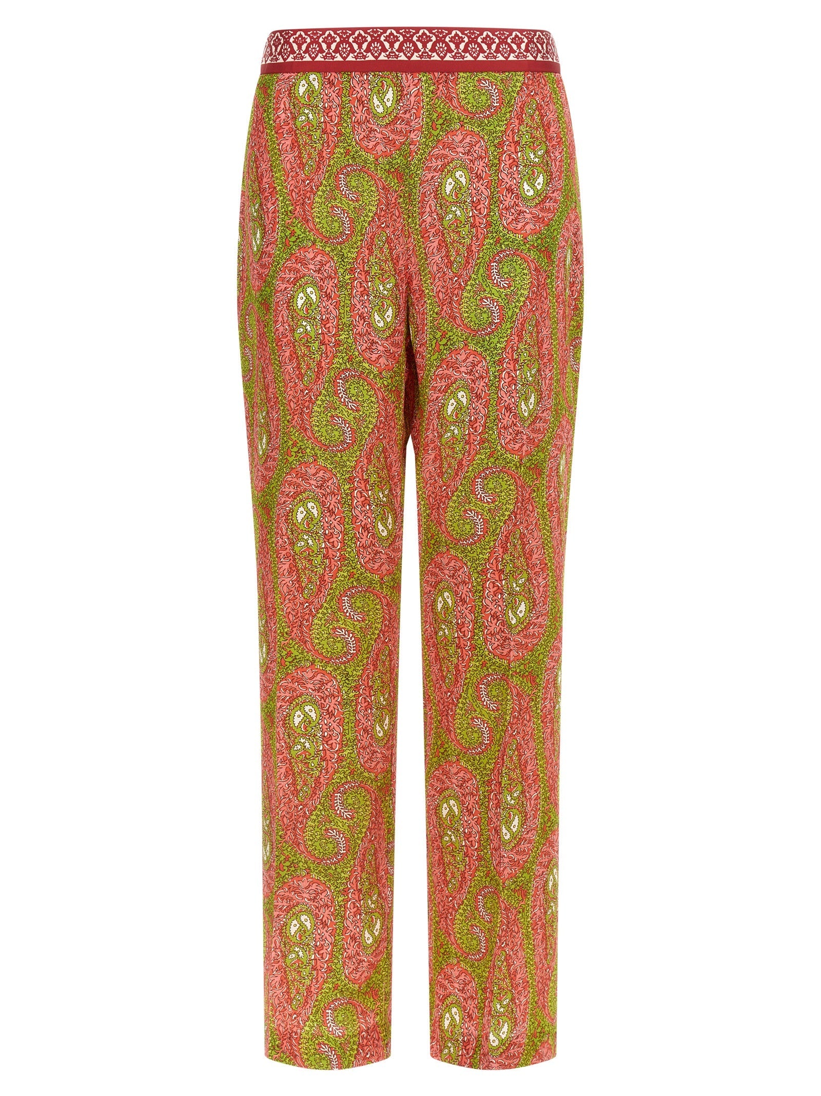 Etro Multicolor Polyester Pants
