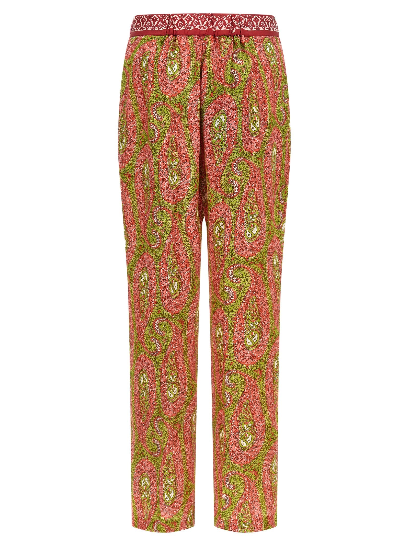 Etro Multicolor Polyester Pants