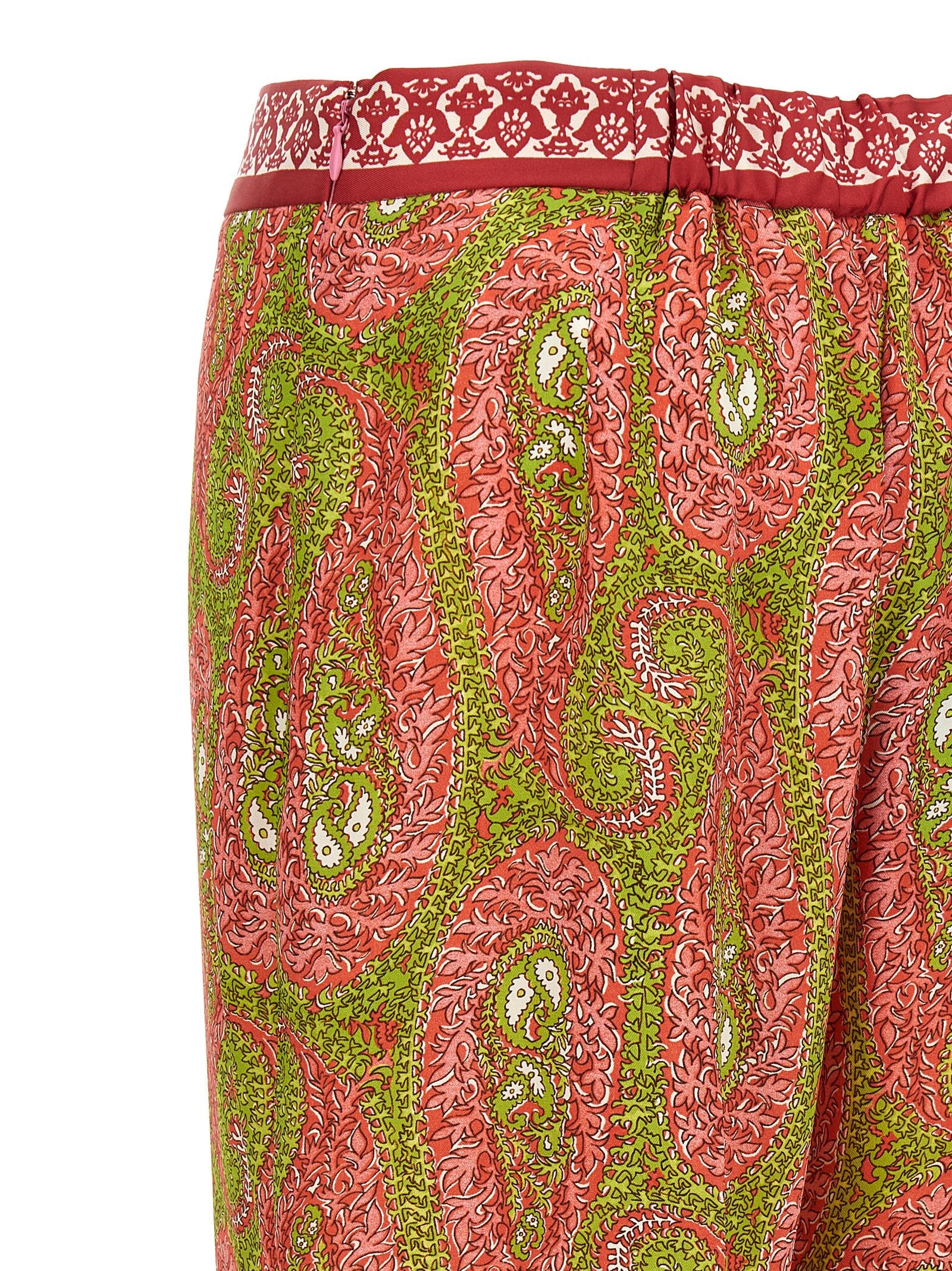 Etro Multicolor Polyester Pants