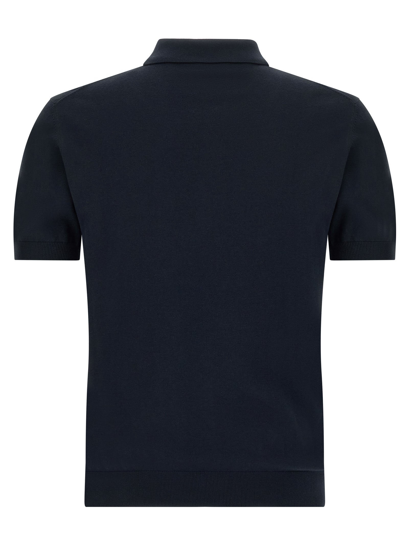 Etro Blue Cotton Polo Shirt