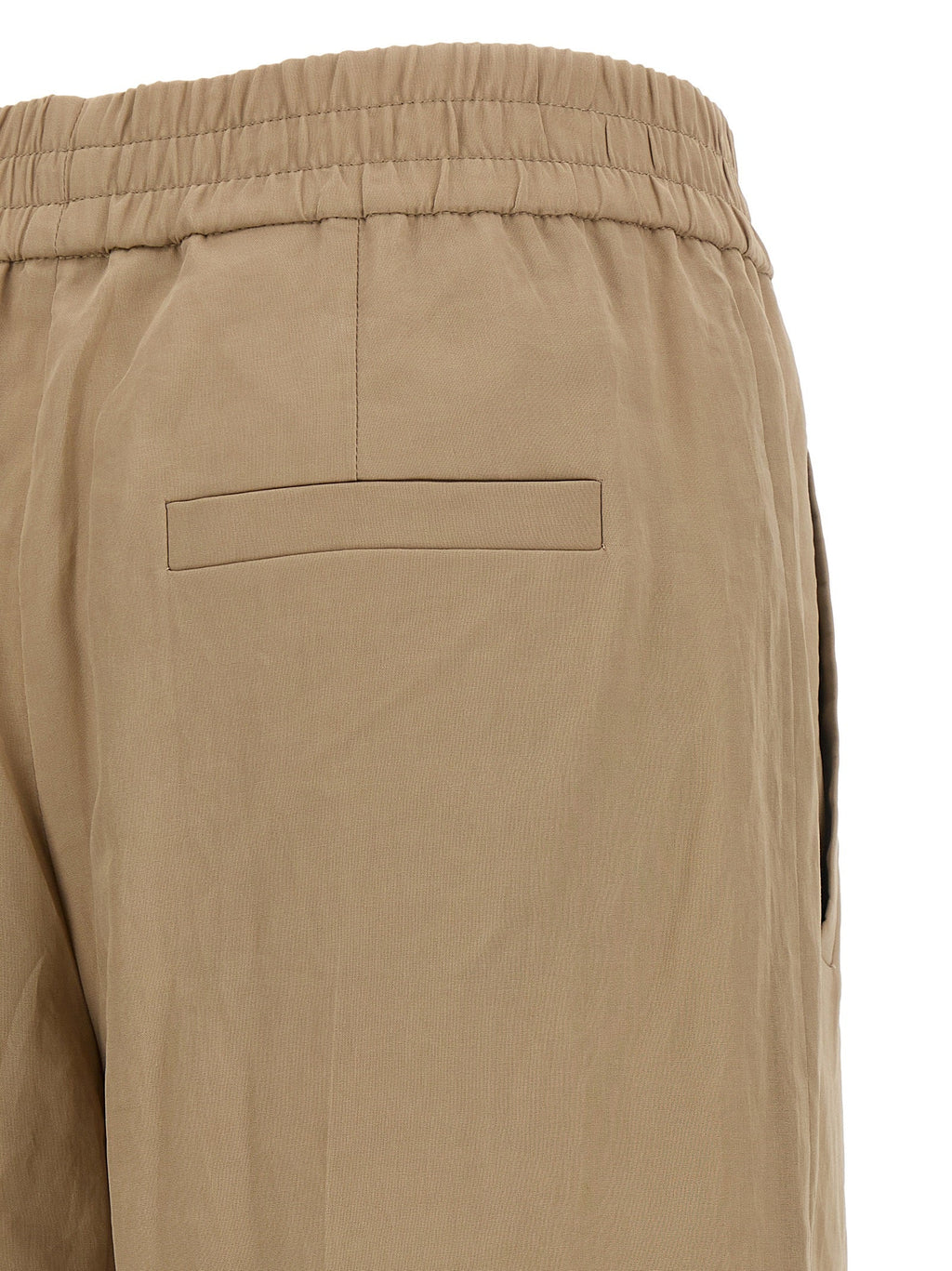 Brunello Cucinelli Beige Cotton Casual Pants