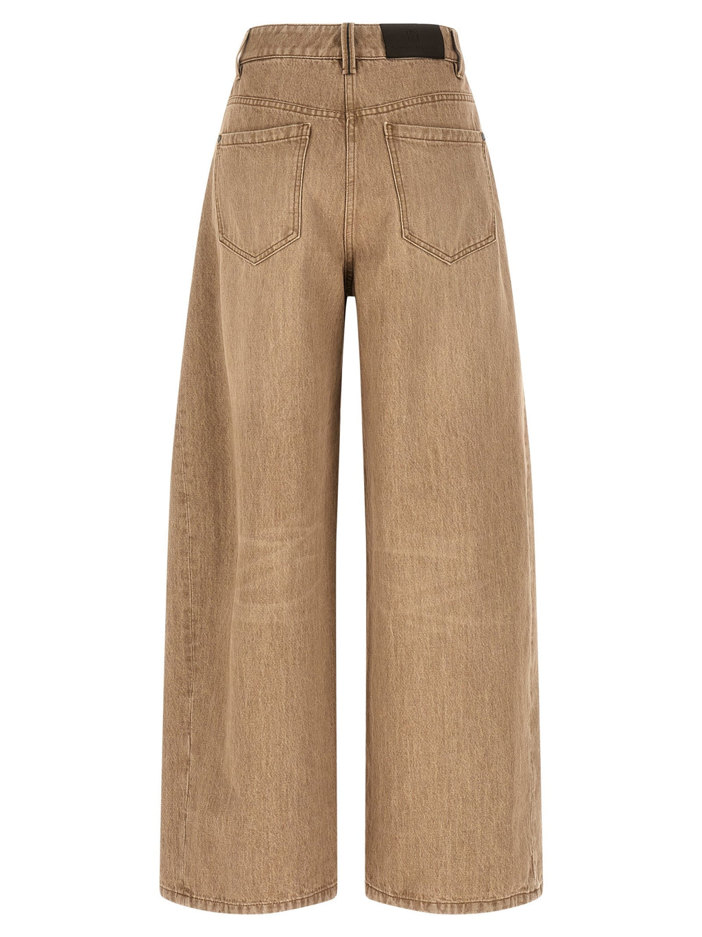 Brunello Cucinelli Beige Cotton Jeans Denim