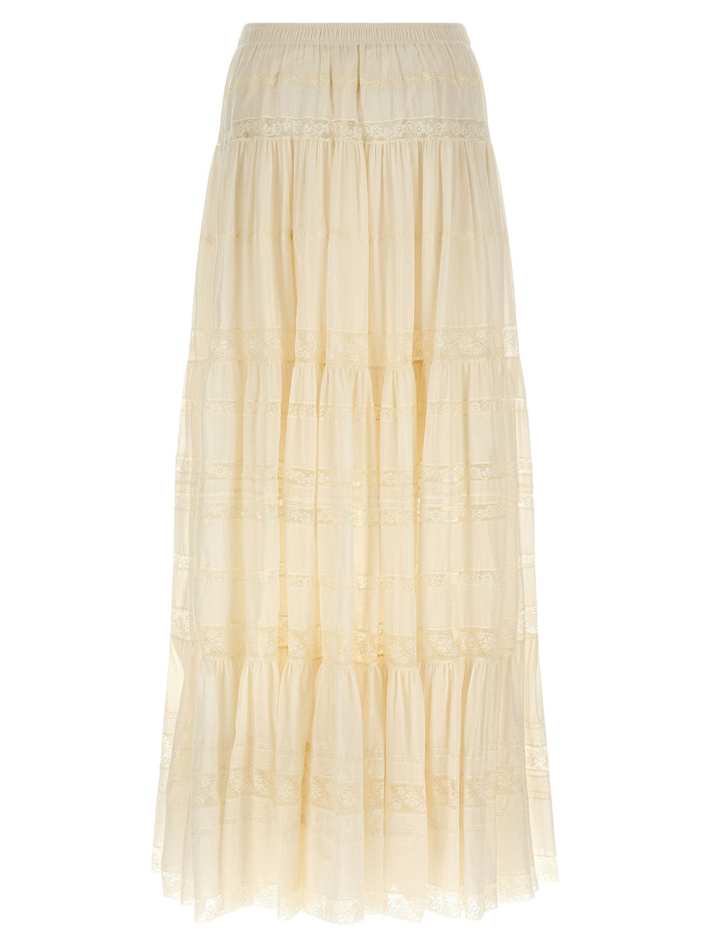 Ermanno Scervino White Cotton Mini Skirt